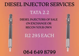 Tata 2.2 Diesel Injectors For Sale Copper Washers Included