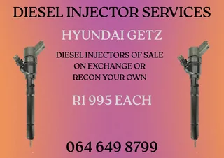 We Can Recon Your Hyundai Getz Diesel Injectors Copper Washers Included