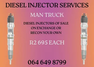 Man Truck Diesel Injectors For Sale On Exchange Or Recon Your Own Washers Included