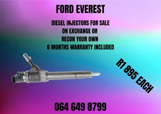 We Can Recon Your Ford Everest Diesel Injectors