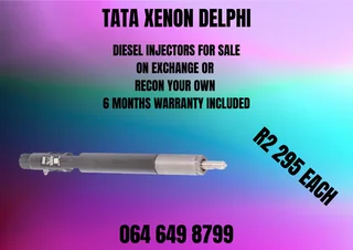 Tata Xenon Delphi Diesel Injectors For Sale On Exchange Or Recon Your Washers Included