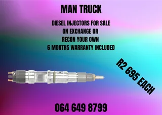 Man Truck Diesel Injectors For Sale On Exchange Or Recon Your Own