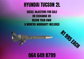 Hyundai Tucson 2l Diesel Injectors For Sale On Exchange Copper Washers Included