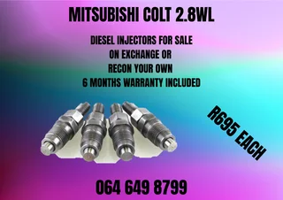 Mitsubishi Colt 2.8wl Diesel Injectors For Sale On Exchange