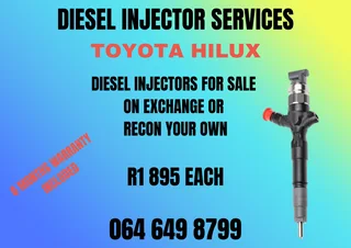 Toyota Hilux Diesel Injectors For Sale On Exchange