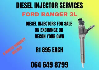 Ford Ranger 3l Diesel Injectors For Sale