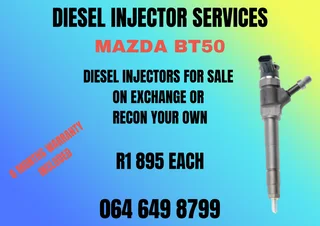 Mazda Bt50 Diesel Injectors For Sale Copper Washers Included