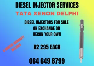 Tata Xenon Delphi Diesel Injectors For Sale On Exchange Or Recon Your Own