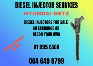 We Can Recon Your Hyundai Getz Diesel Injectors Copper Washers Included