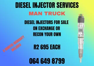 Man Truck Diesel Injectors For Sale On Exchange Or Recon Your Own Washers Included