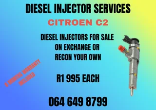 Citroen C2 Diesel Injectors For Sale On Exchange Copper Washers Included