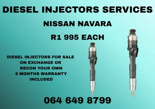 Nissan Navara Diesel Injectors For Sale Or Recon Your Own Copper Washers Included