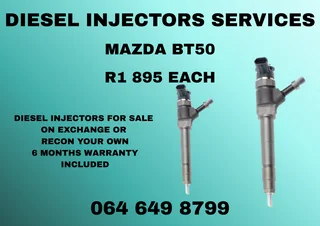 Mazda Bt50 Diesel Injectors For Sale Copper Washers Included