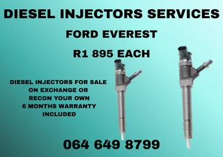 Ford Everest Diesel Injectors For Sale Copper Washers And Warranty Included