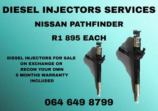 We Can Recon Your Nissan Pathfinder Diesel Injectors Copper Washers Included