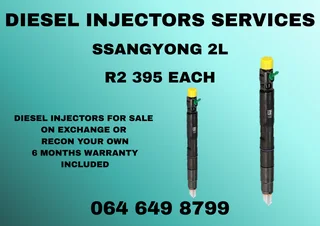 We Can Recon Your Ssangyong 2l Diesel Injectors Washers And Warranty Included