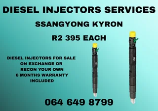 Ssangyong Kyron Diesel Injectors For Sale On Exchange Or Recon Your Own Washers Included