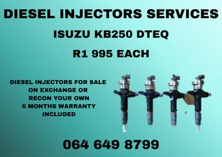 Isuzu Kb250 Dteq Diesel Injectors For Sale Or Recon Your Own Washers And Warranty Included
