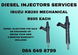 Isuzu Kb280 Mechanical Diesel Injectors For Sale