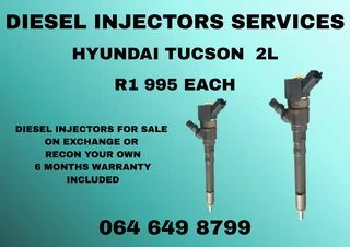 We Can Recon Your Hyundai Tucson 2l Diesel Injectors Copper Washers Included