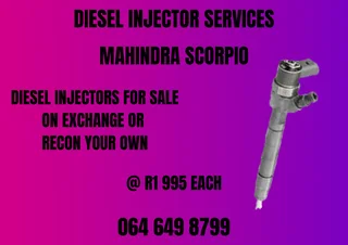 Mahindra Scorpio Diesel Injectors With Washers For Sale On Exchange  Warranty Included
