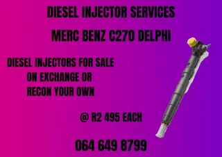 Merc Benz C270 Delphi Diesel Injectors For Sale On Exchange
