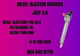 Jeep 2.8 Diesel Injectors For Sale On Exchange Or Recon Your Own Washers Included