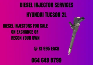 Hyundai Tucson 2l Diesel Injectors For Sale On Exchange Washers And Warranty Included