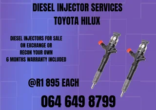 Toyota Hilux Diesel Injectors For Sale On Exchange