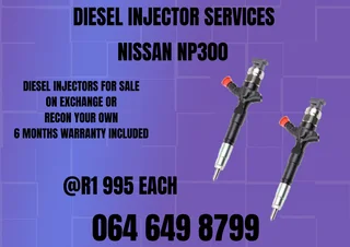 Nissan Np300 Diesel Injectors For Sale On Exchange Washers And Warranty Included
