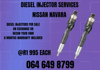 Nissan Navara Diesel Injectors For Sale Or Recon Your Own Copper Washers Included