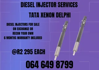 Tata Xenon Delphi Diesel Injectors For Sale On Exchange Or Recon Your Own Copper Washers Included