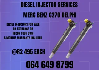 Merc Benz C270 Delphi Diesel Injectors For Sale On Exchange