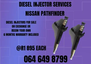 Nissan Pathfinder Diesel Injectors For Sale Or Recon Your Own