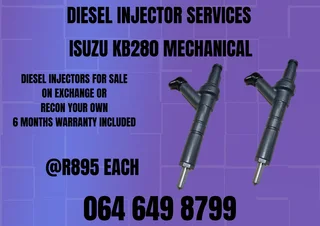 We Can Recon Your Isuzu Kb280 Mechanical Diesel Injectors