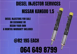 We Can Recon Your Nissan Kangoo 1.5 Diesel Injectors Copper Washers Included