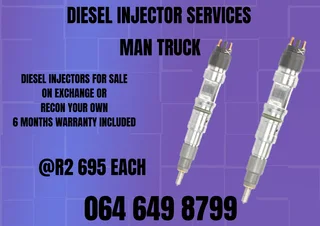 Man Truck Diesel Injectors For Sale On Exchange Or Recon Your Own