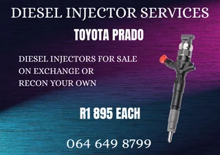 Toyota Prado Diesel Injectors For Sale On Exchange Copper Washers Included