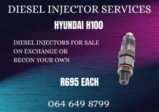 We Can Recon Your Hyundai H100 Diesel Injectors