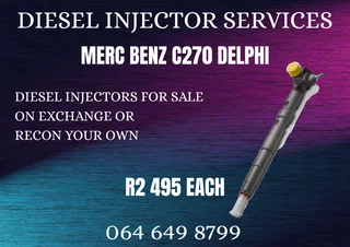 Merc Benz C270 Delphi Diesel Injectors For Sale On Exchange