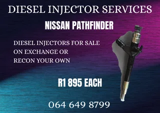 Nissan Pathfinder Diesel Injectors For Sale Or Recon Your Own