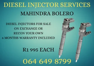 Mahindra Bolero Diesel Injectors With Washers For Sale On Exchange