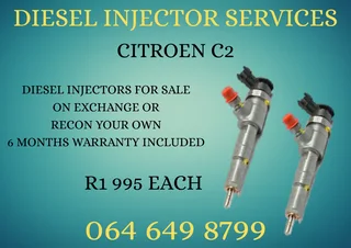 Citroen C2 Diesel Injectors For Sale On Exchange