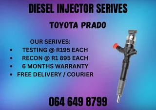 Toyota Prado Diesel Injectors For Sale On Exchange Copper Washers Included