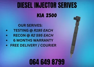 Kia 2500 Diesel Injectors For Sale Washers And Warranty Included