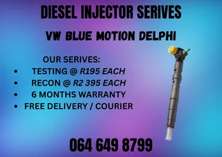 We Can Recon Your Vw Blue Motion Delphi Diesel Injectors Warranty Included