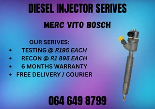 Merc Vito Bosch Diesel Injectors For Sale On Exchange Or Recon Your Own
