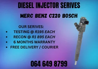 Merc Benz C220 Bosch Diesel Injectors For Sale On Exchange Copper Washers Included