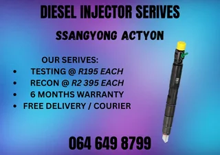 Ssangyong Actyon Diesel Injectors For Sale Or Recon Your Own Washers And Warranty Included