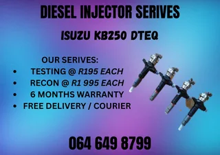 Isuzu Kb250 Dteq Diesel Injectors With Washers For Sale